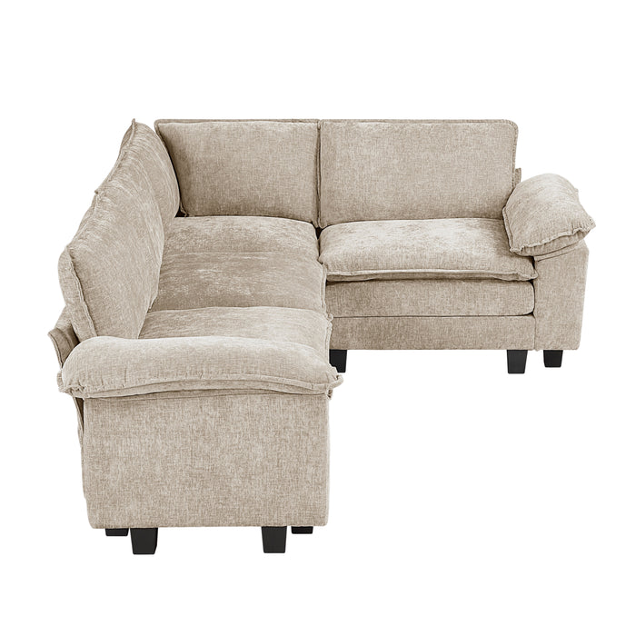 Dublin - (5)4-Piece Modular Sectional