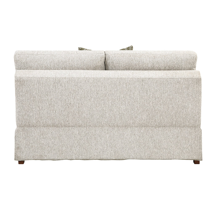 Isla - (5)4-Piece Sectional with Pull-out Bed and Ottoman