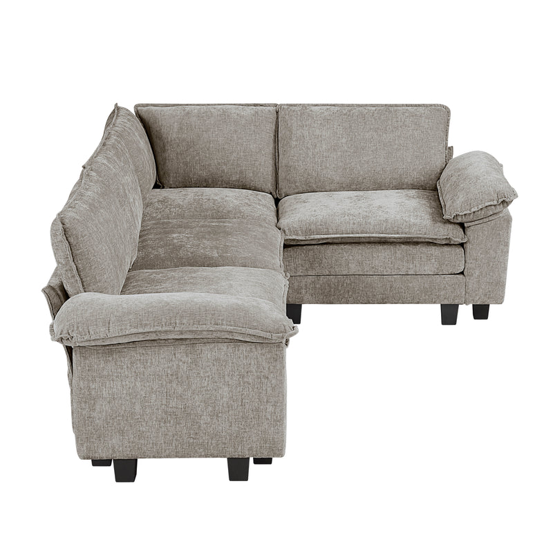 Dublin - (5)4-Piece Modular Sectional