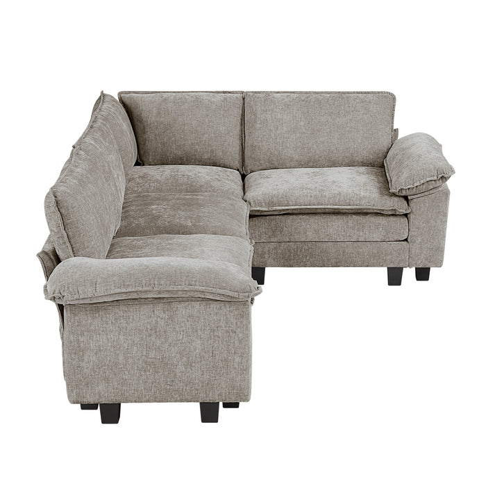 Dublin - (5)4-Piece Modular Sectional