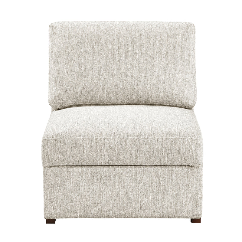 Isla - (5)4-Piece Sectional with Reversible Chaise, Pull-out Bed and Hidden Storage
