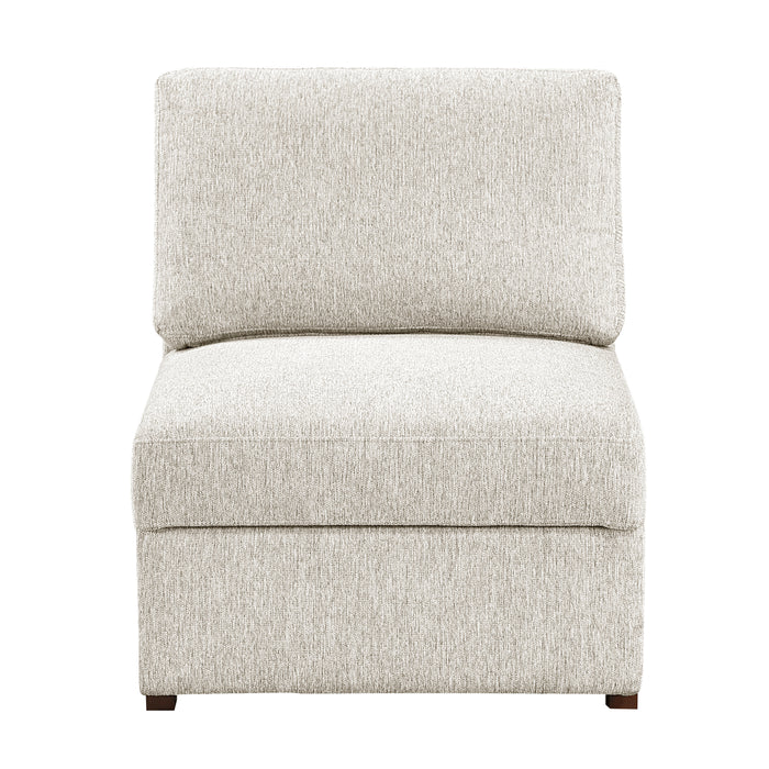 Isla - (5)4-Piece Sectional with Reversible Chaise, Pull-out Bed and Hidden Storage