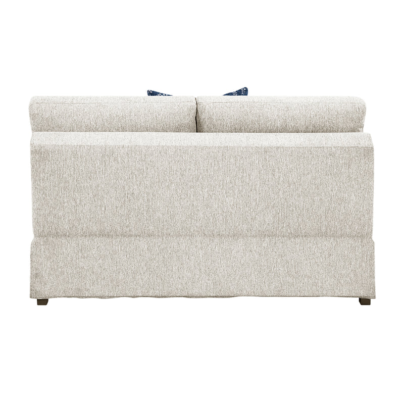 Isla - (4)3-Piece Sectional with Convertible and Reversible Chaise,  Hidden Storage, Click Motion Back and Ottoman