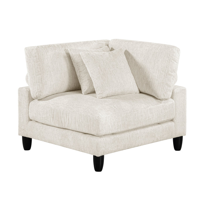 ;Robstown - (5)5-Piece Modular Sectional with Ottoman