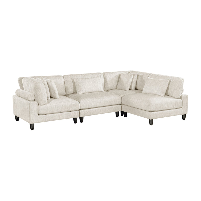 ;Robstown - (4)4-Piece Modular Sectional