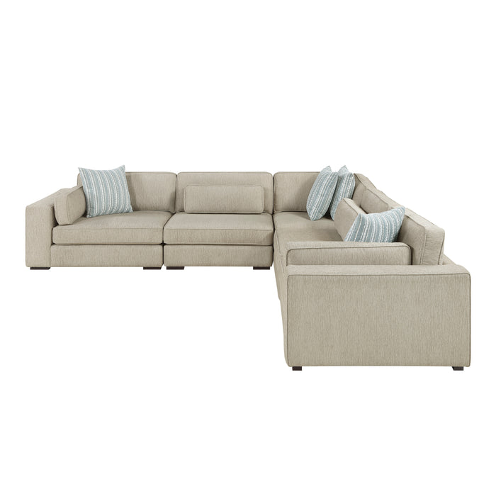 Mila - (5)5-Piece Sectional