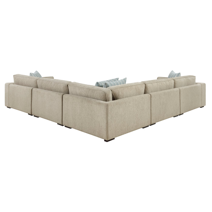Mila - (5)5-Piece Sectional