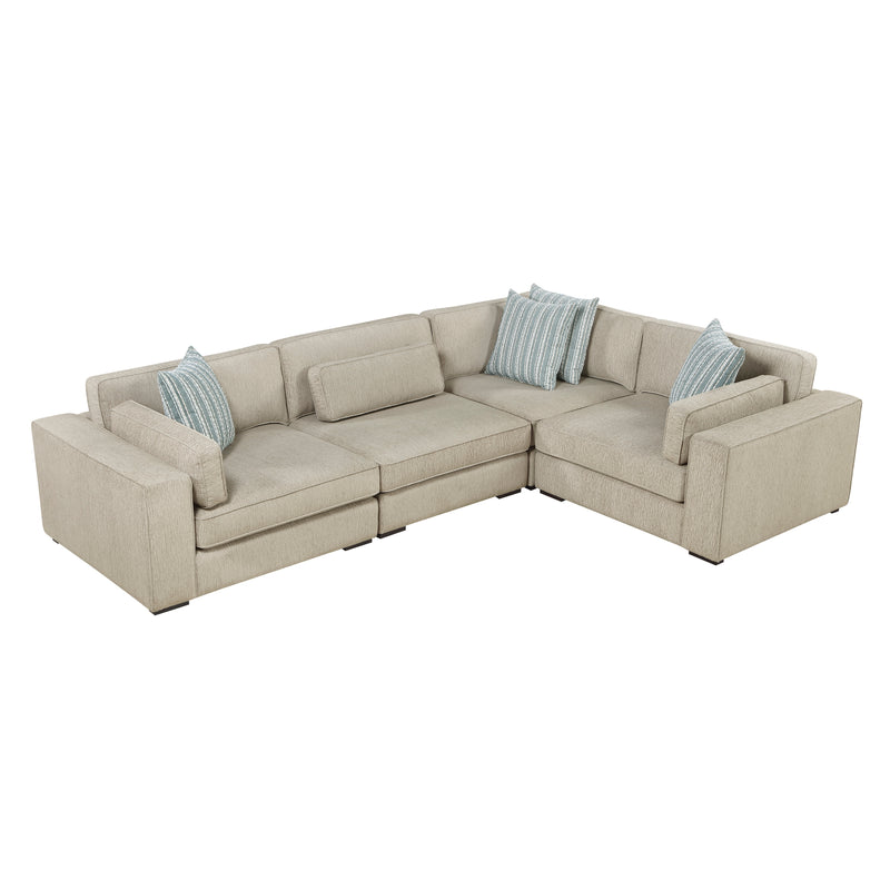 Mila - (4)4-Piece Sectional