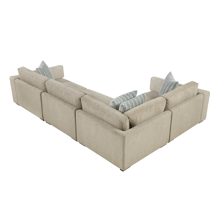 Mila - (4)4-Piece Sectional