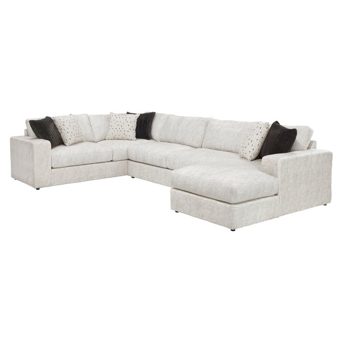 Solace - (3)3-Piece Sectional with Right Chaise