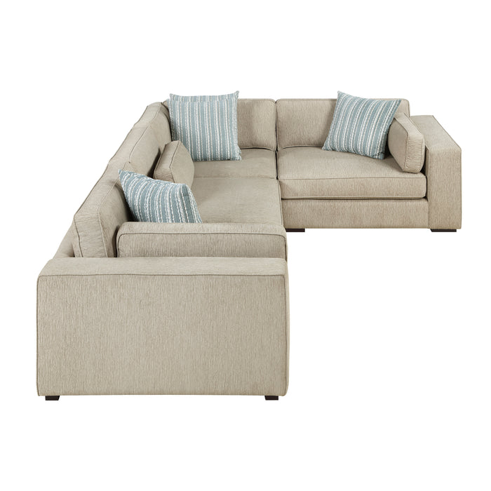 Mila - (4)4-Piece Sectional