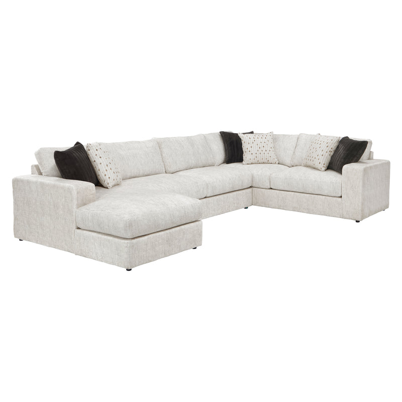 Solace - (3)3-Piece Sectional with Left Chaise