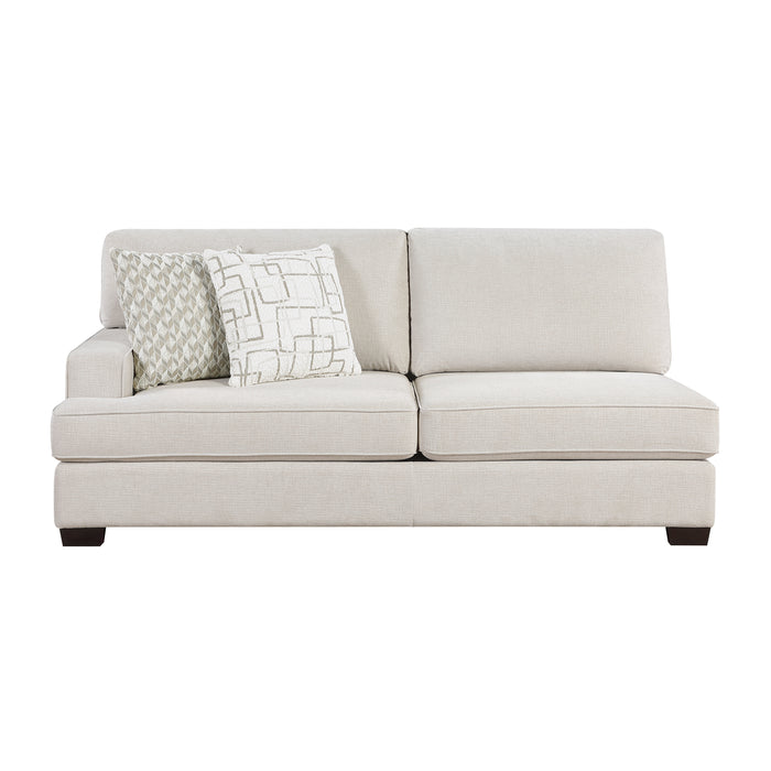 Livia - (4)4-Piece Sectional with Ottoman