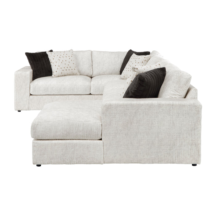 Solace - (3)3-Piece Sectional with Right Chaise