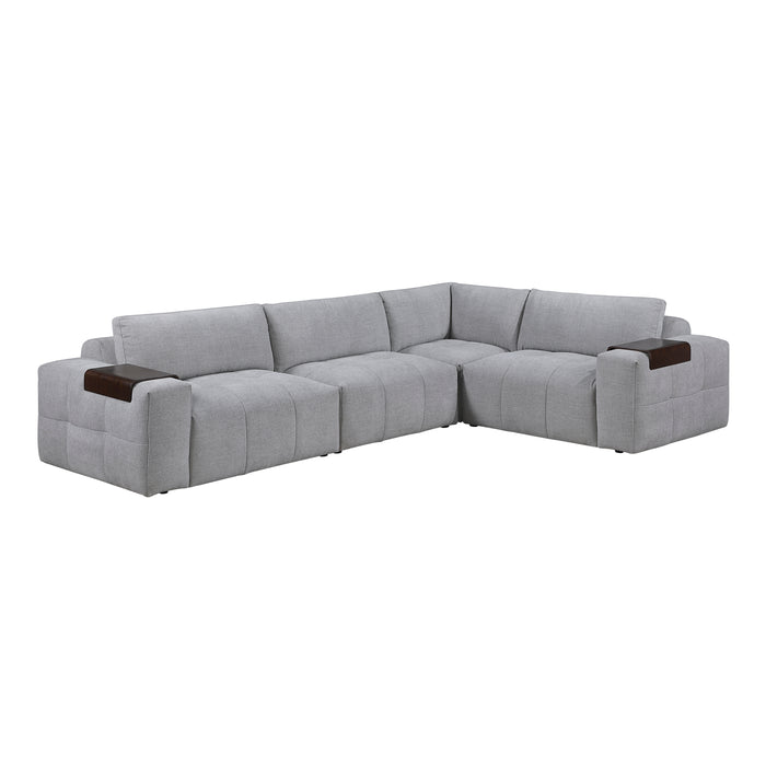 Tidal - (4)4-Piece Modular Sectional