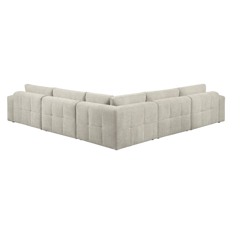 - (5)5-Piece Modular Sectional