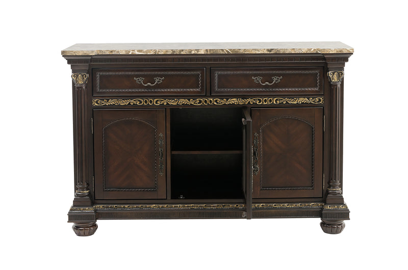 Russian Hill - Server with Faux Marble Top