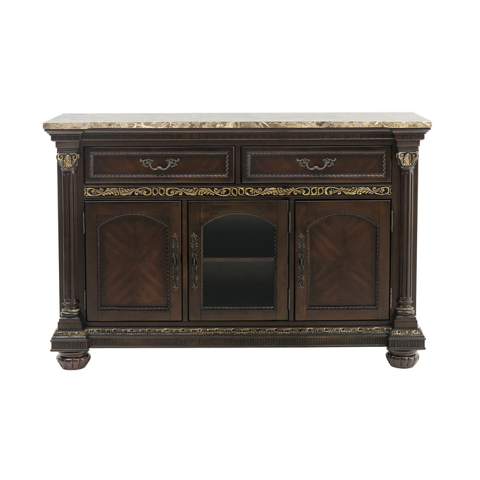 Russian Hill - Server with Faux Marble Top
