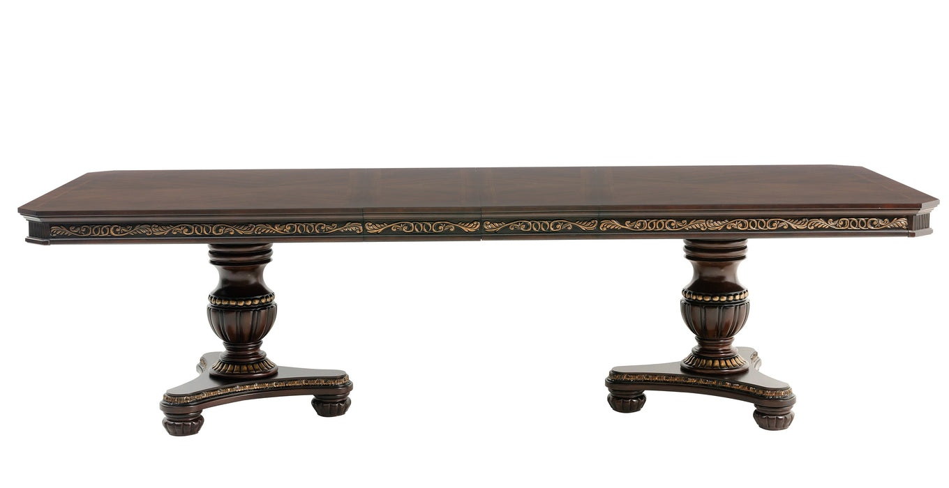 Russian Hill - (2)Double Pedestal Dining Table