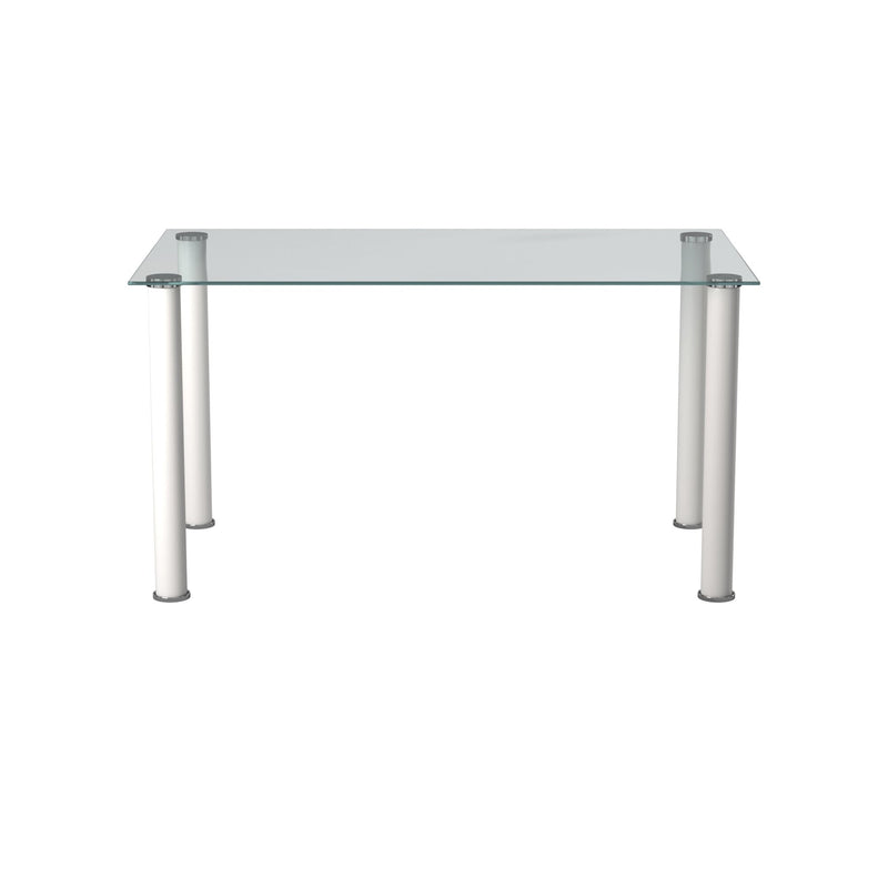 Florian - (2)Dining Table, Glass Top