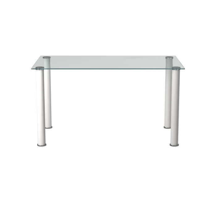 Florian - (2)Dining Table, Glass Top