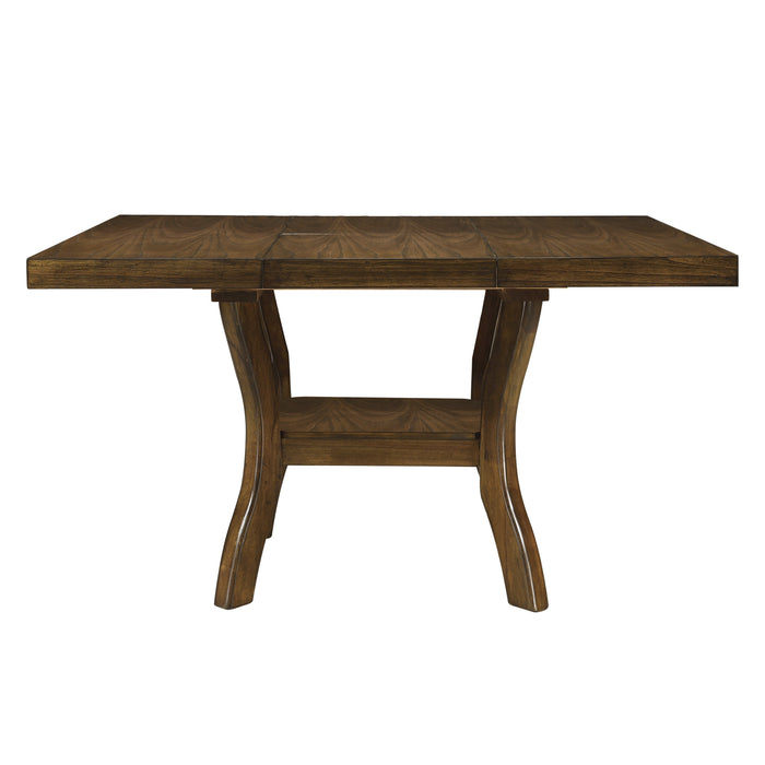 Darla - (2) Dining Table w/18" Butterfly Leaf, Mindy Veneer