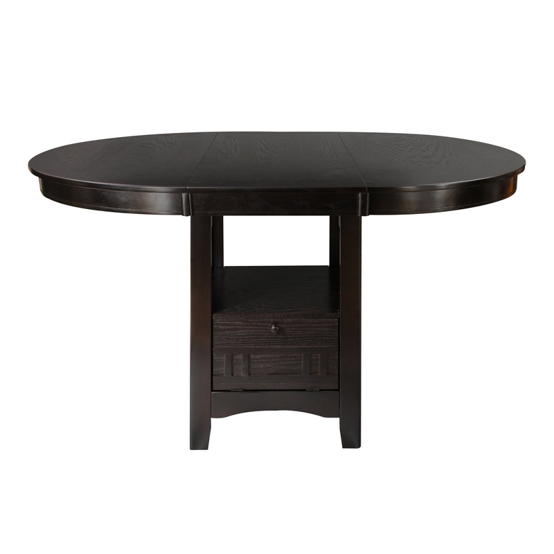 Junipero - Round / Oval Counter Height Table with Storage Base