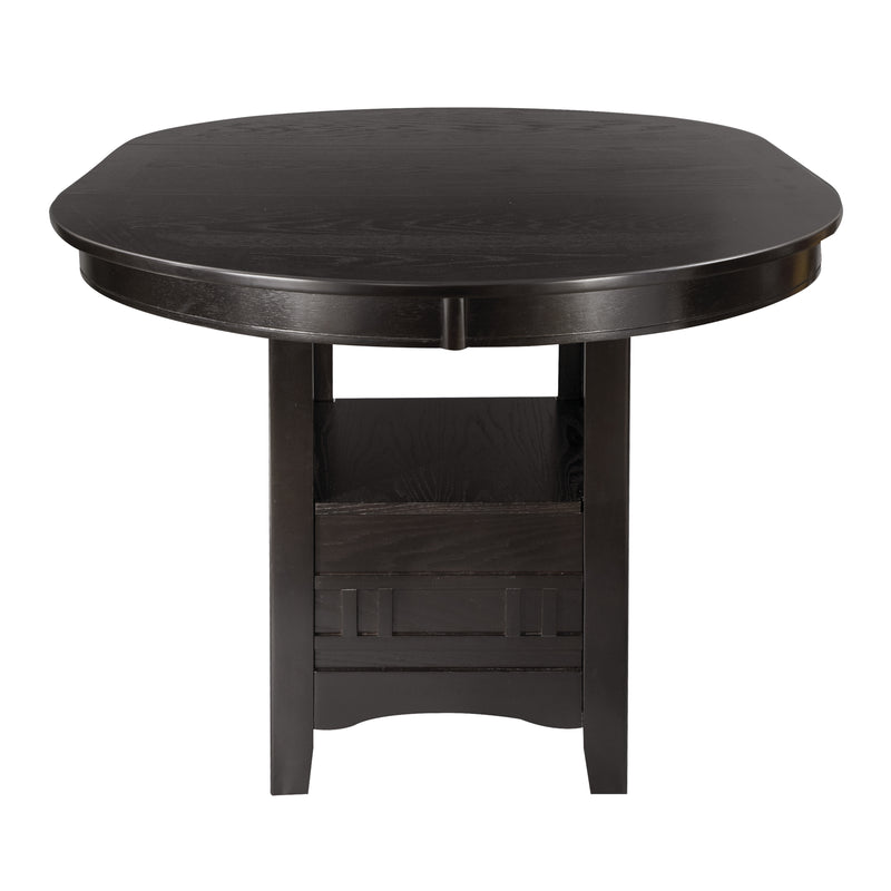 Junipero - Round / Oval Counter Height Table with Storage Base