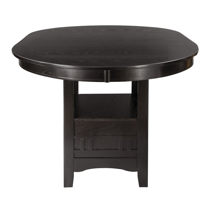 Junipero - Round / Oval Counter Height Table with Storage Base