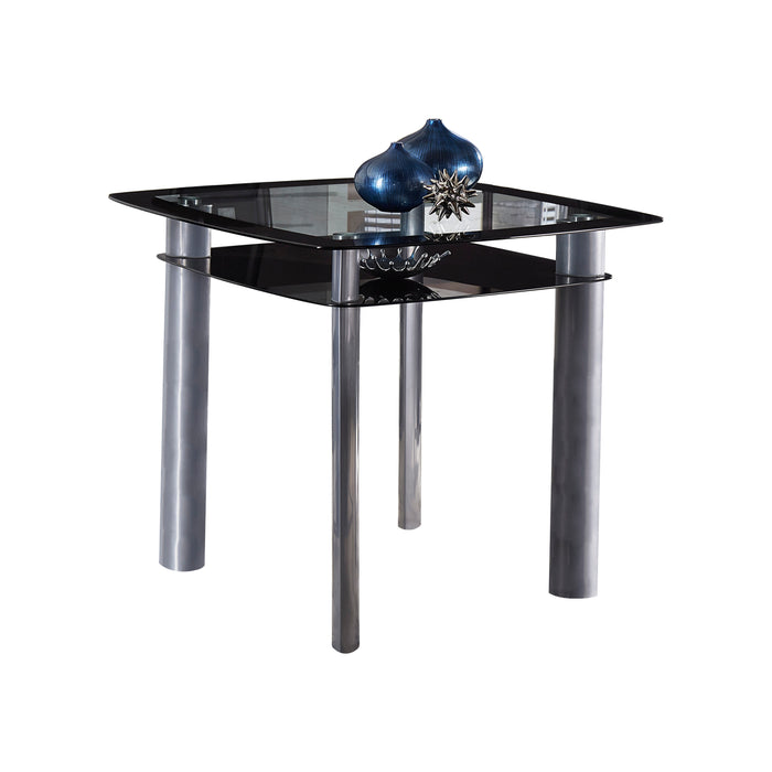 Sona - (2)Counter Height Table, Glass Top