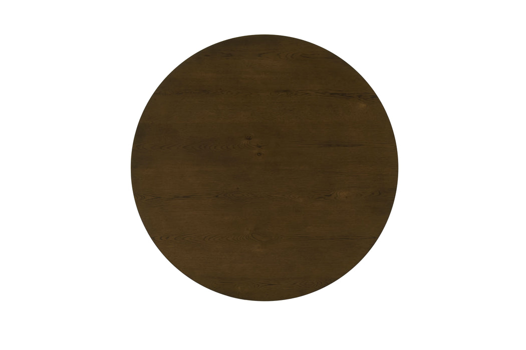 - Round Counter Height Table, Oak Veneer