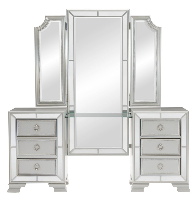 Avondale - (3)Vanity Dresser with Mirror