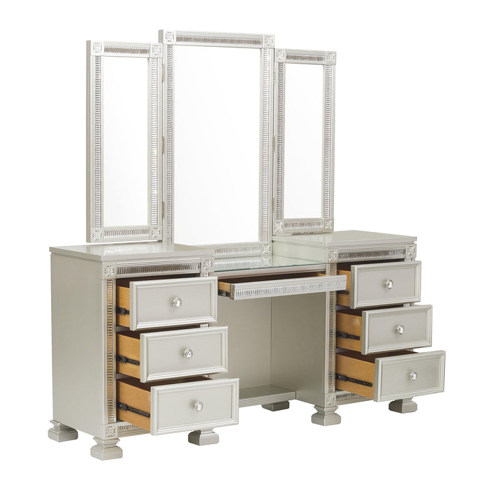Bevelle - (4) Dressing Table with Mirror