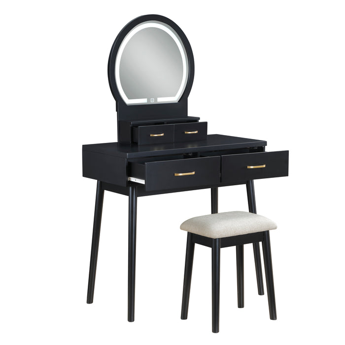 Camilla - Dressing Table with Mirror