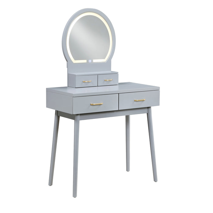 Camilla - Dressing Table with Mirror