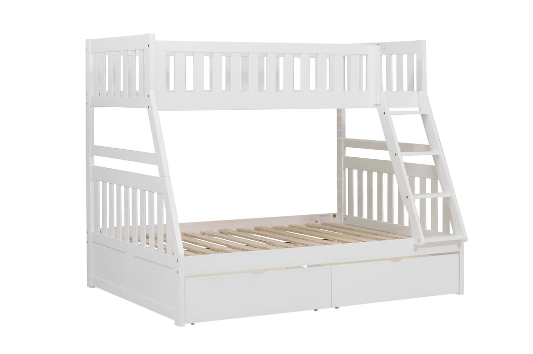 Galen - (4) Twin/Full Bunk Bed with Storage Boxes