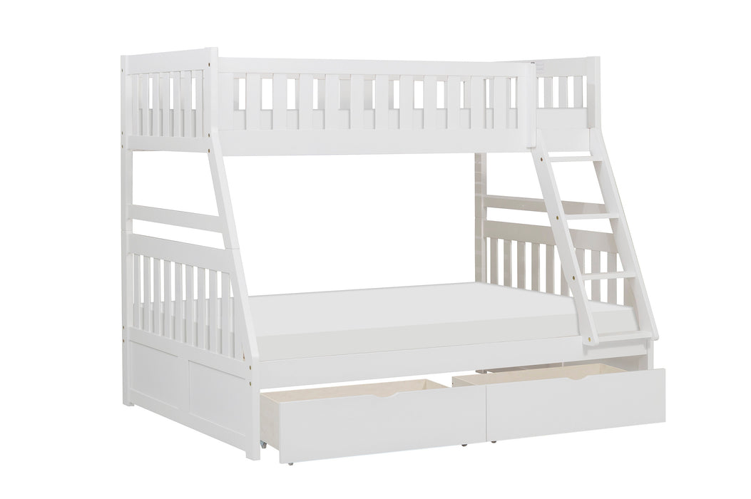 Galen - (4) Twin/Full Bunk Bed with Storage Boxes