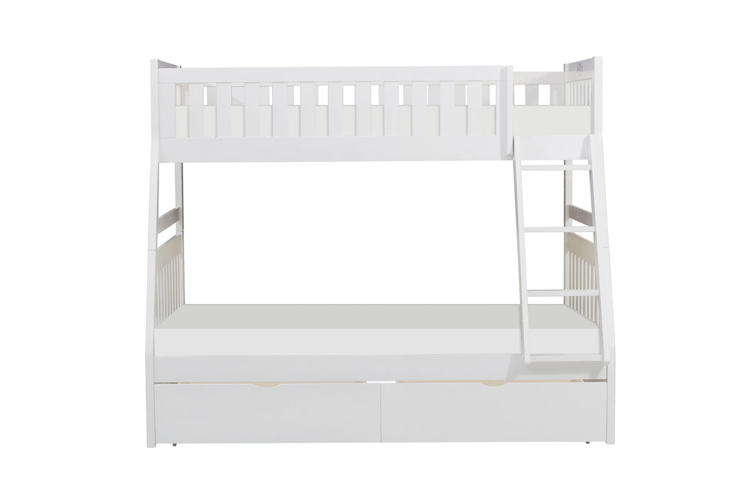 Galen - (4) Twin/Full Bunk Bed with Storage Boxes