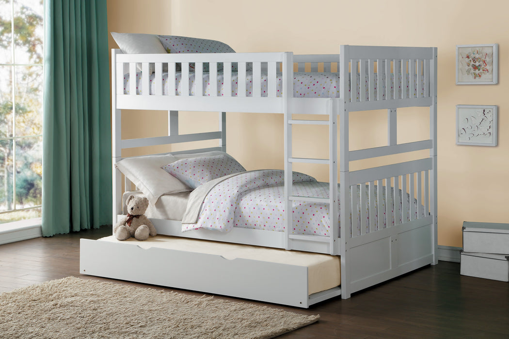 Galen - (4) Full/Full Bunk Bed with Twin Trundle