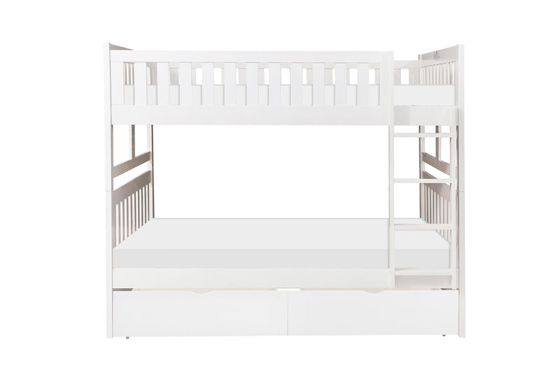 Galen - (4) Full/Full Bunk Bed with Storage Boxes