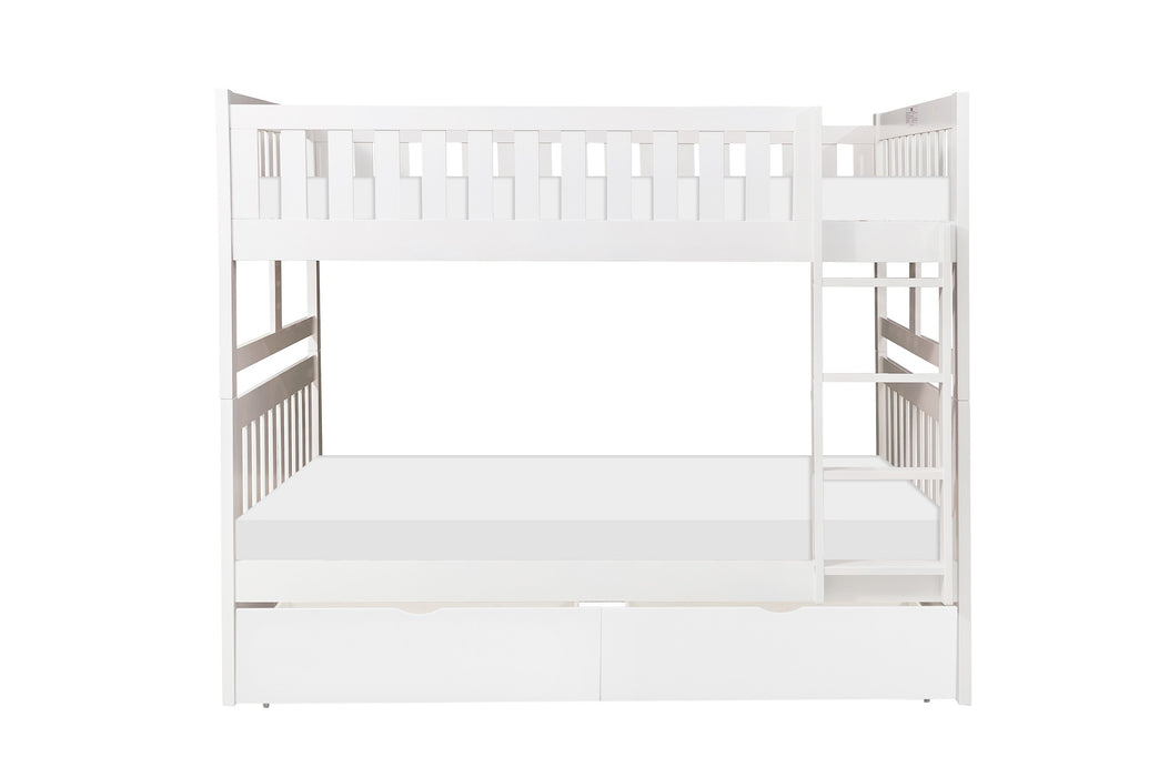 Galen - (4) Full/Full Bunk Bed with Storage Boxes