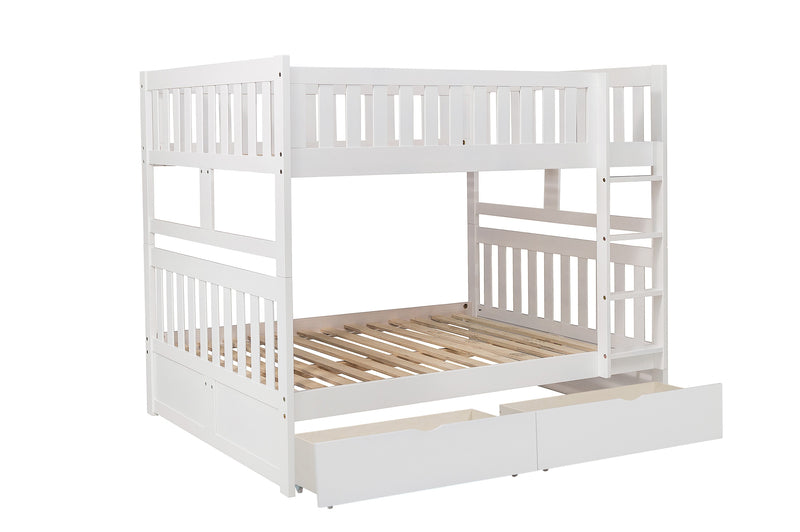 Galen - (4) Full/Full Bunk Bed with Storage Boxes