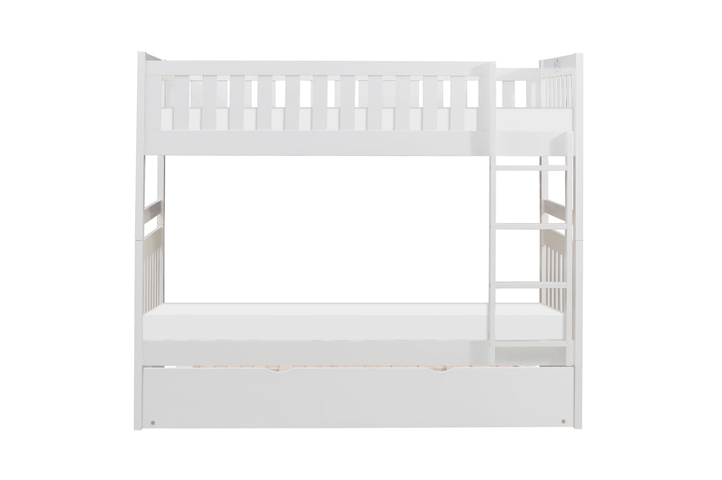 Galen - (4) Twin/Twin Bunk Bed with Twin Trundle