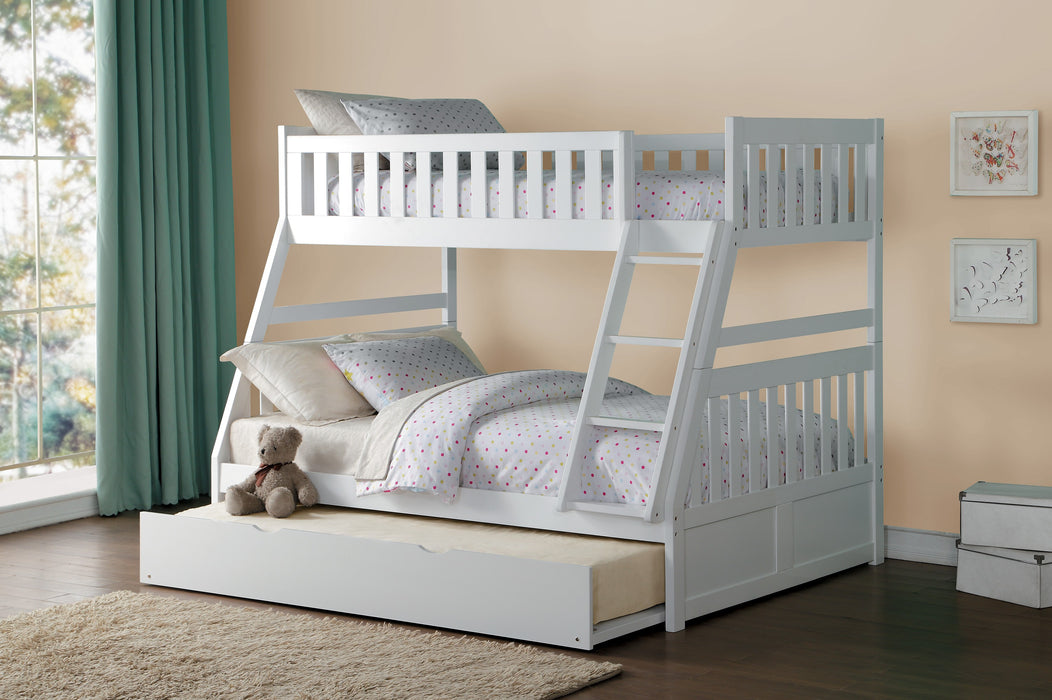Galen - (4) Twin/Full Bunk Bed with Twin Trundle