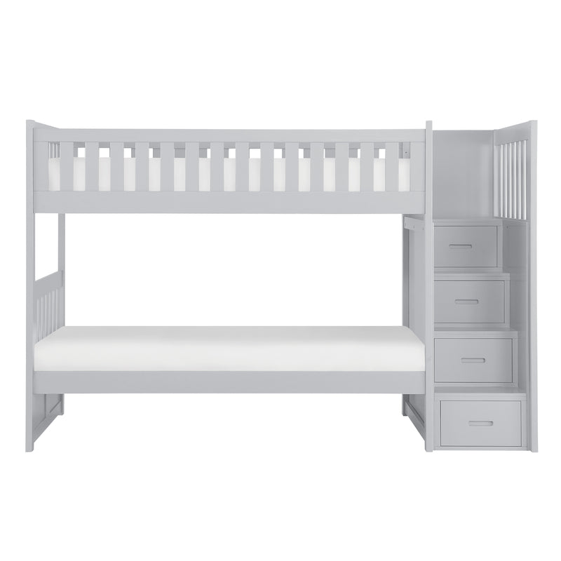 Orion - (4) Twin/Twin Step Bunk Bed