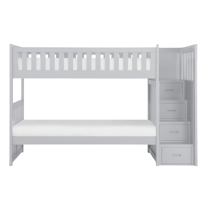 Orion - (4) Twin/Twin Step Bunk Bed