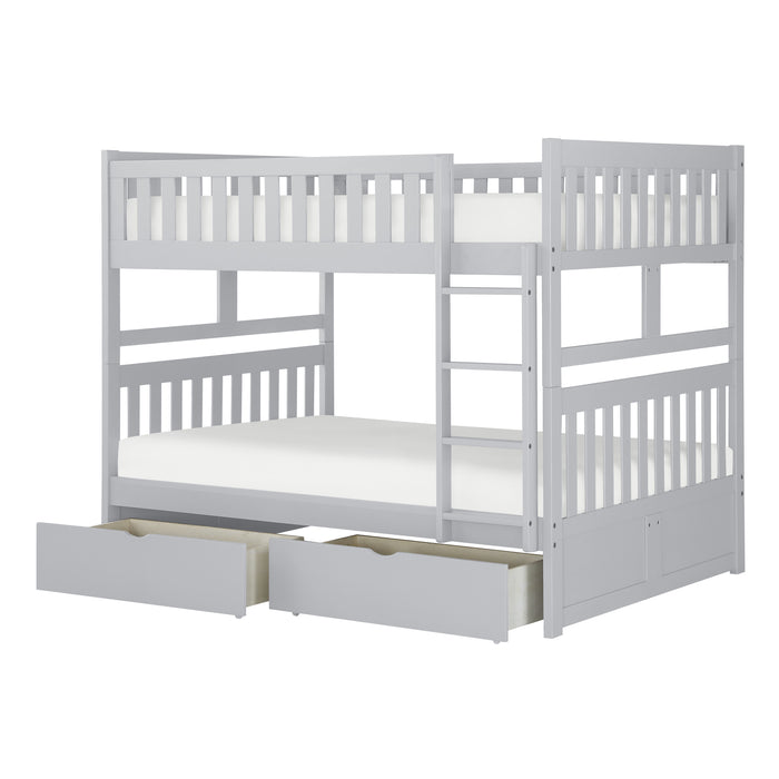 Orion - (4) Full/Full Bunk Bed with Storage Boxes