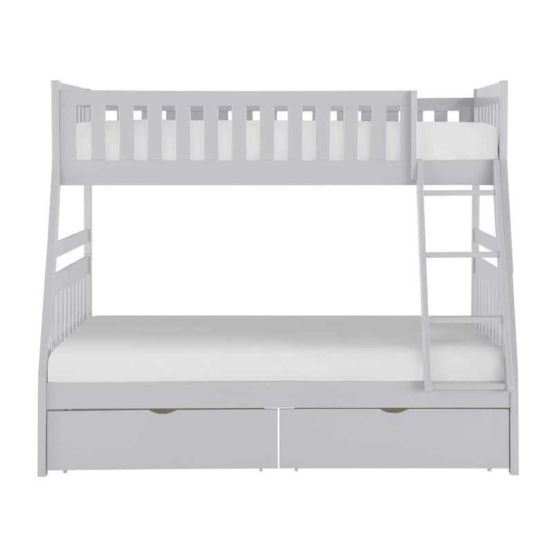 Orion - (4) Twin/Full Bunk Bed with Storage Boxes