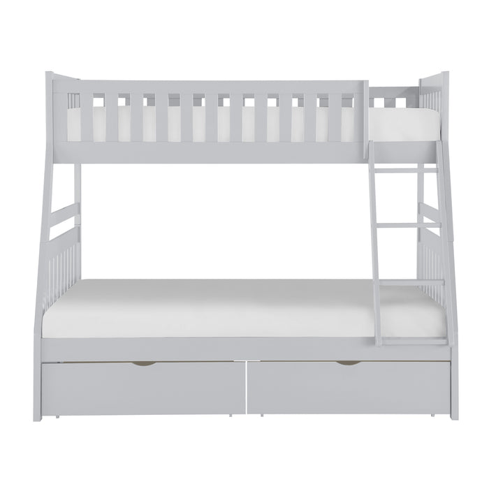 Orion - (4) Twin/Full Bunk Bed with Storage Boxes
