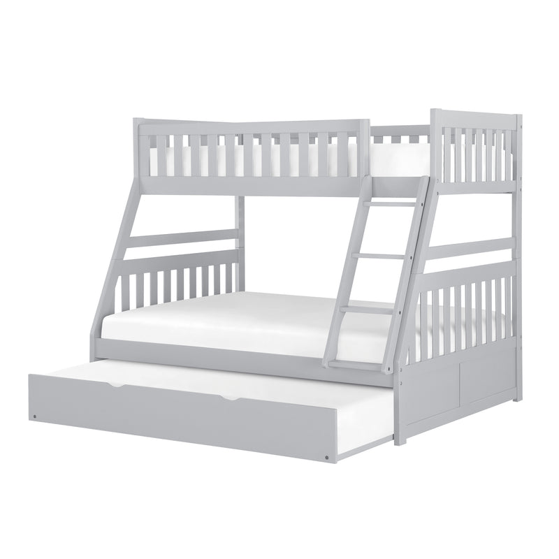Orion - (4) Twin/Full Bunk Bed with Twin Trundle